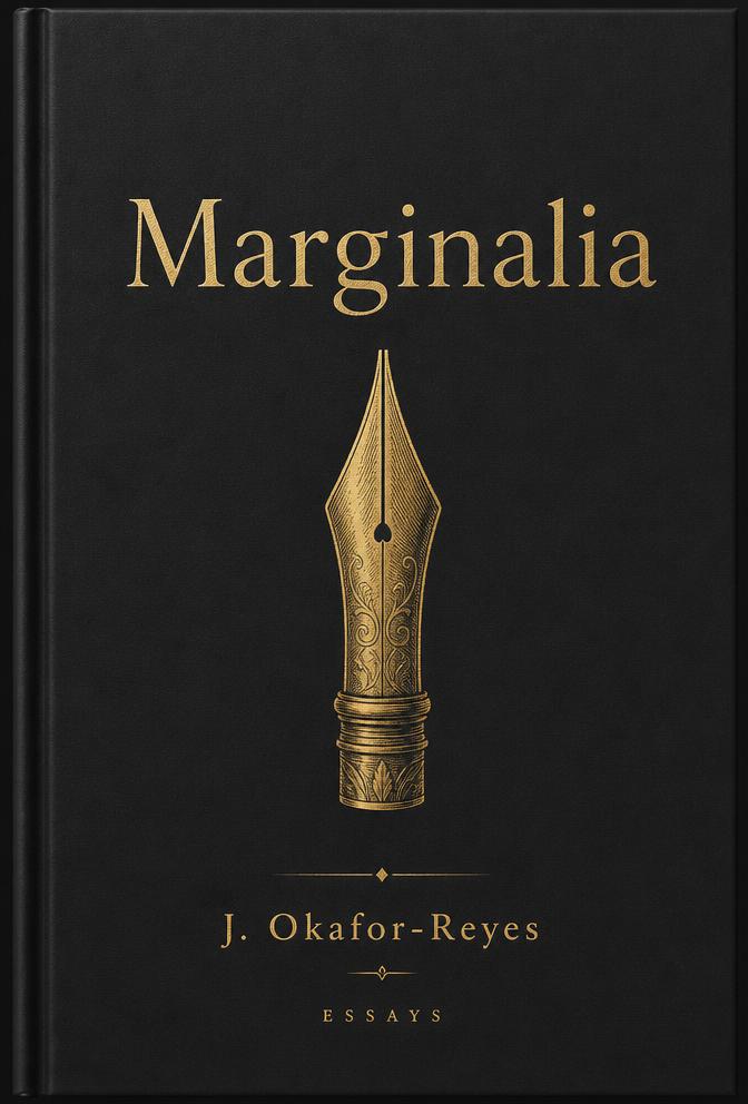 Cover of Marginalia by J. Okafor-Reyes